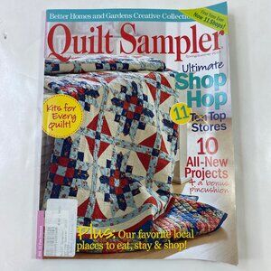 Quilt Sampler Magazine Spring/Summer 2010 Edition 10 Projects & Bonus Pincushion